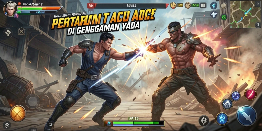 Tampilan gameplay seru dari API33 dengan aksi yang mendebarkan.