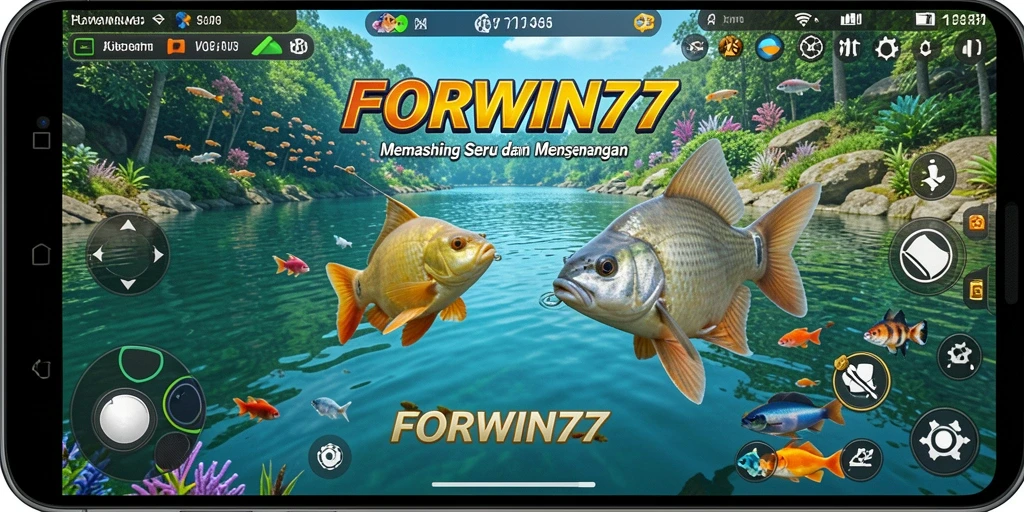 Tangkapan ikan yang menakjubkan dalam gameplay FORWIN77.