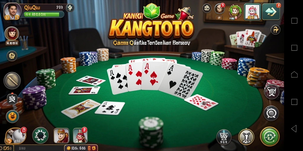 Tampilan gameplay QiuQiu di KANGTOTO yang seru dan interaktif.
