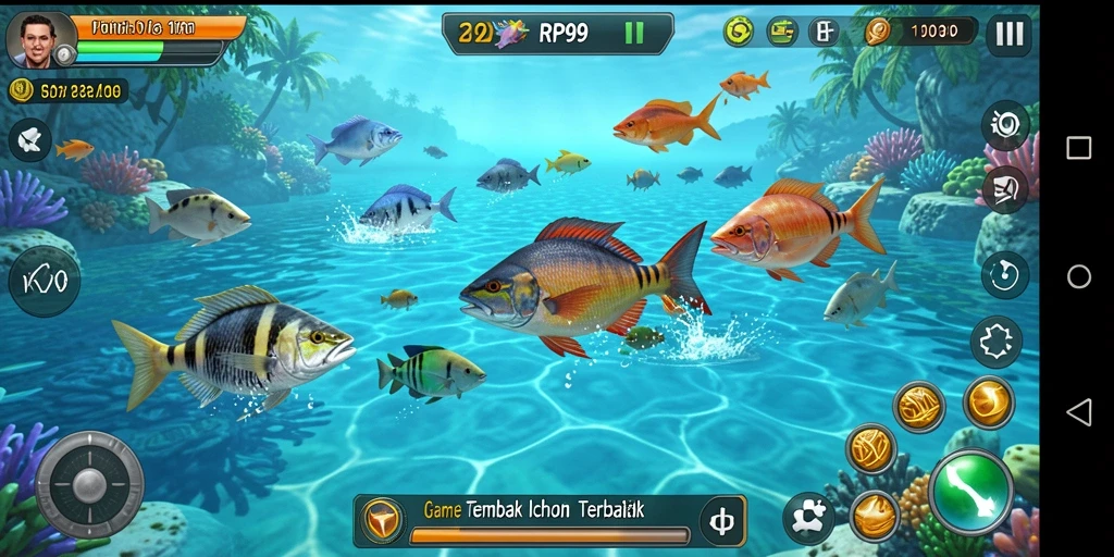 Tangkapan layar gameplay RP99 yang mengasyikkan dan penuh aksi.